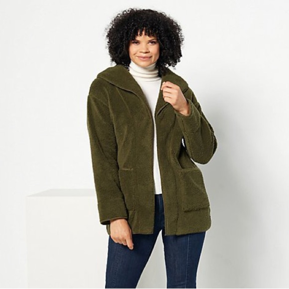 Koolaburra by UGG Sherpa Fleece‎ Shawl Collar Cardigan